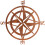 Hanging Compass Decor Rustikale Wanddekoration Für 1 Set 5