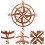 Hanging Compass Decor Rustikale Wanddekoration Für 1 Set 11