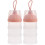 2pcs stackable formula dispenser travel milk powder holder container 1