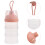 2pcs stackable formula dispenser travel milk powder holder container 2