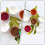 4pcs plastic hanging plant holders, durable flower pot pendants 6