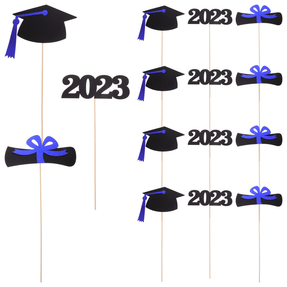 5 Sztuk Glitterowych Trzymaczy Na ŚRodki Dekoracyjne Z Okazji-image