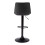 2 Nova Bar Stools Charcoal Grey Faux Leather 8