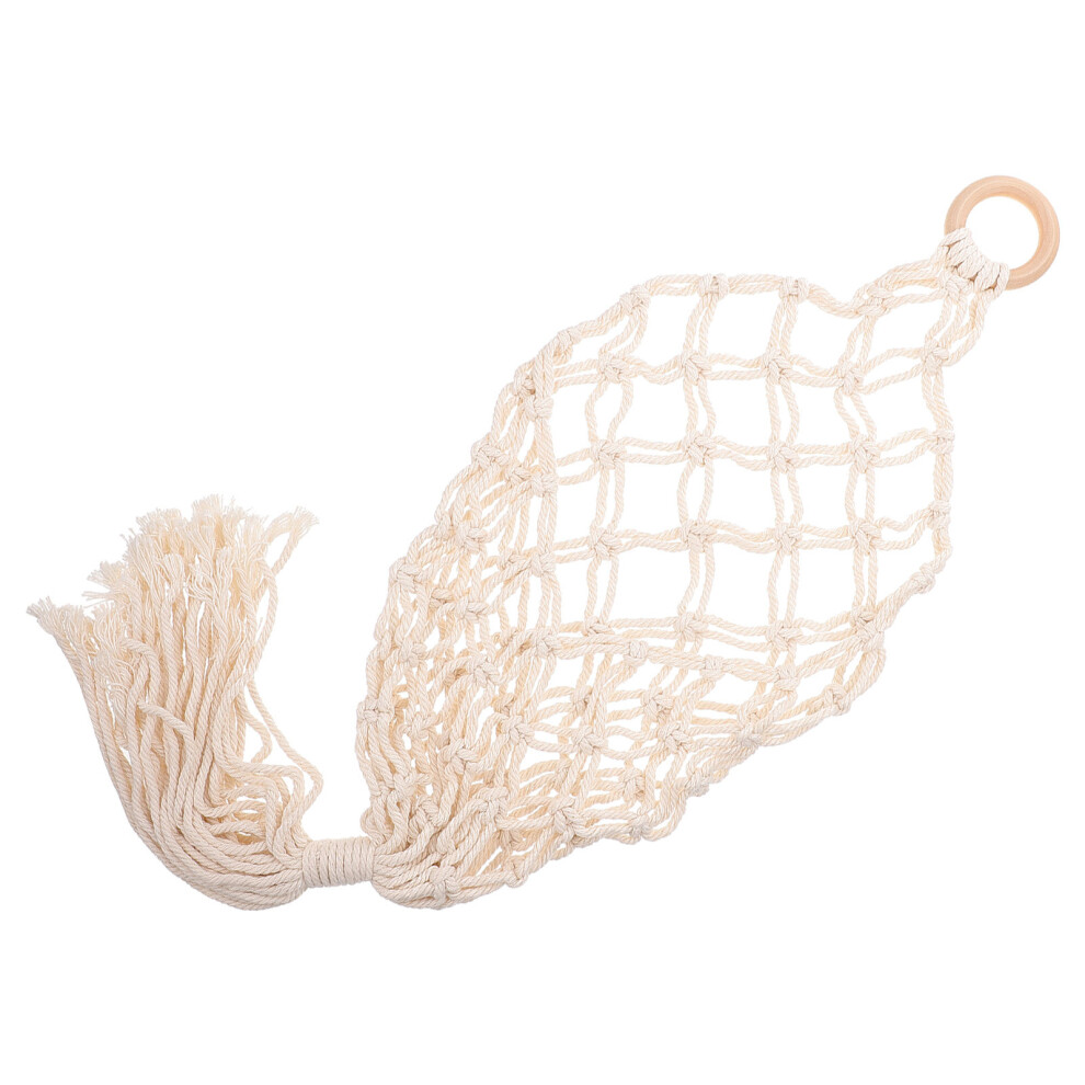 WisiąCy Koszyk Na Owoce I Warzywa Z BawełNianej Liny-image
