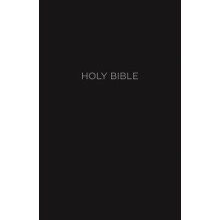 NKJV Holy Bible Giant Print CenterColumn Reference Bible Black Leather