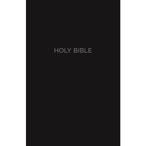 NKJV Holy Bible Giant Print CenterColumn Reference Bible Black Leather