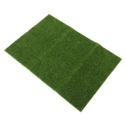 3 Piezas Panel Pared Césped Artificial 69X49 Cm Para Interior Exterior 1
