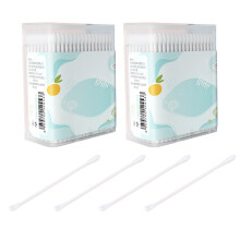 2 Cajas De Bastoncillos De Para Bebé Y Maquillaje