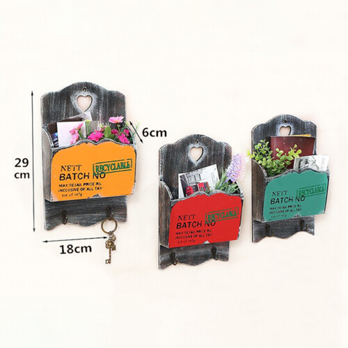Boîte En Vintage Pour Lettres Rangement Multifonction 2
