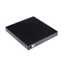 Grabadora USB 2.0 Para CD/DVD Portátil Negro