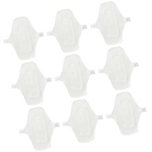 18 Pcs 1 Suit Washable Waterproof Cloth Sanitary Pads 180mm White