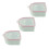 3 Pezzi Vaschette Ammollo Doppio per Nail Art e Cuticole 6