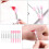 10 Pezzi Mini Per Labbra Portatili Applicatore Rossetto 8