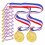 12 Medaglie Oro Bronzo Per Calcio 9