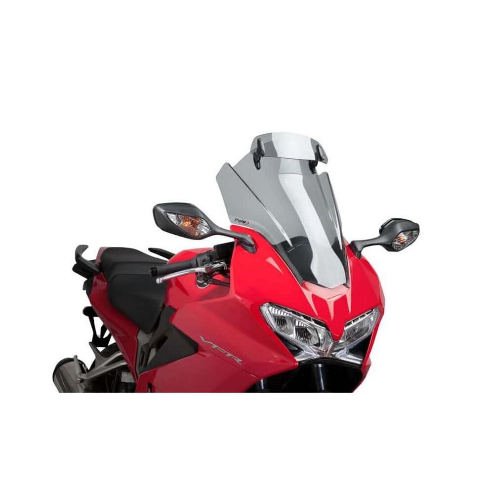 Puig Touring Screen With Extender Smoke For Honda Vfr 800 F (14-20) Light 7008000000726