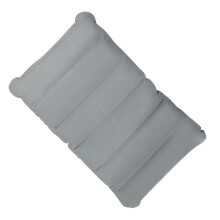 Inflatable Seat Cushion Portable Outdoor Mat Ergonomic Support Cushion For Car Stadium Hiking Picnic Camping Chair Grey