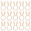 20 Serviettenhalter Hase Holzfarben 1