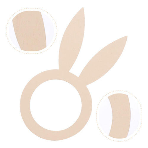 20 Serviettenhalter Hase Holzfarben 2