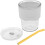 Wasserglas Trinkflasche Saftglas Mit Deckel 9