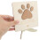 Tarjeta De Por Pérdida De Perro En Madera 4