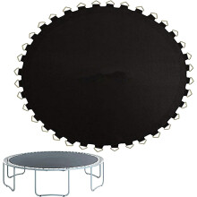 12FT Round Trampoline Jumping Mat PP Material Outdoor Replacement Mattress With 80 Buckles For 3.66m Trampolines