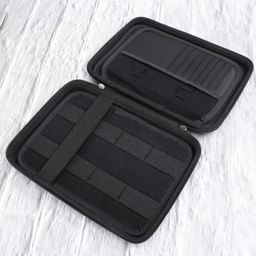 Bolsa Para Disco USB Impermeable Almacenamiento EVA Negro 2