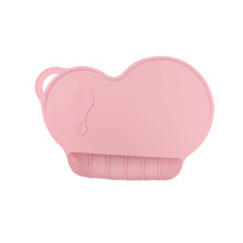 Boy Girl Table Mat Silicone Placemat Foldable Portable Heat-Resistant Highchair Pink 40x27 cm