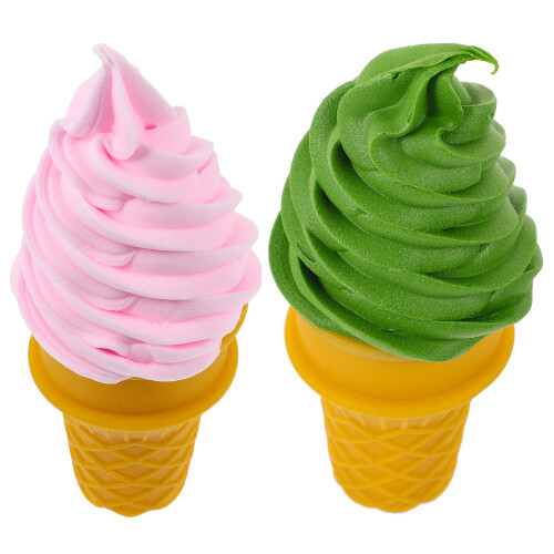 2 Modellabile A Forma Gelato Realistico