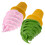 2 Modellabile A Forma Gelato Realistico 6