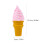 2 Modellabile A Forma Gelato Realistico 2