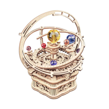 Build Your Own Starry Night Orrery Mechanical Music Box Toy 3D Puzzle Model Kit