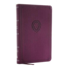 NKJV Thinline Bible Youth Edition Leathersoft Purple Red Letter Comfor