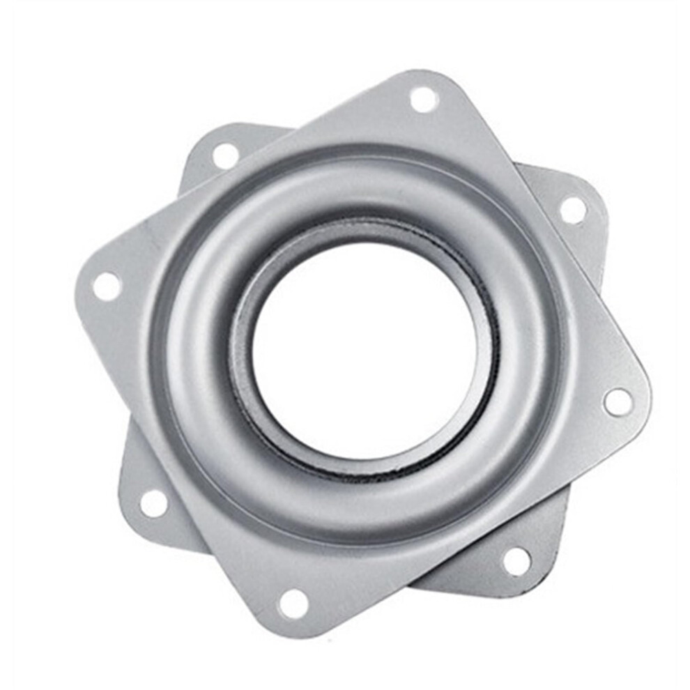 Seat Swivel Plate 3-Inch Solid Steel Ball Bearing Base Plate 360-Degree Rotating Furniture Turntable 9016109571397