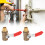 2Pcs Ball Ventil 1/4 2 Punkte Multilayer Silikon 12