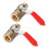 2Pcs Ball Ventil 1/4 2 Punkte Multilayer Silikon 4
