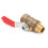 2Pcs Ball Ventil 1/4 2 Punkte Multilayer Silikon 15