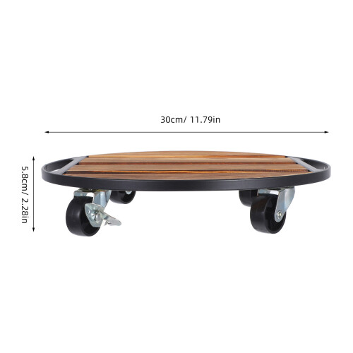 Support Pour Plantes Roulettes Plateau En 1