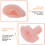 De Paire D'Oreilles En Silicone Pour Pratique Exposition 7