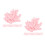 200Pcs Compact Pink Makeup Spoons Plastic Spatulas for Beauty Care 9