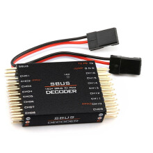 SBUS To PPM Decoders 16 Channel Converter Module For SBUS Receiver Signals Transmitters Compatibility SBUS RC Models