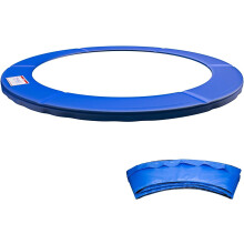 Blue Trampoline Replacement Pad 12Ft Heavy Duty Surround Safety Spring Cover Kit Compatible With 12Ft Trampolines