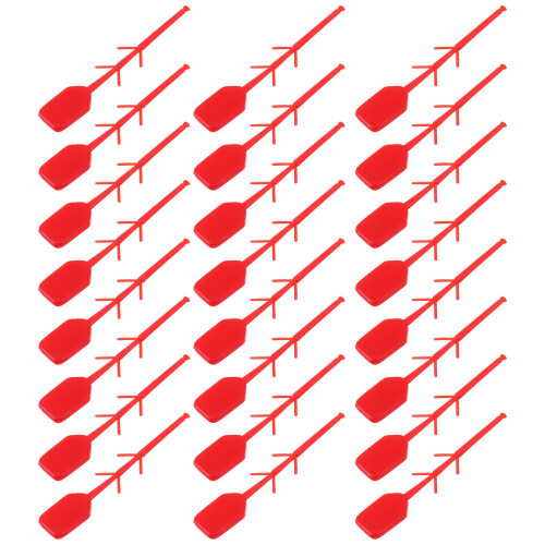 100 Pcs Plastic Tamper Seals For Fire Extinguisher Zip Ties With Pull Pins