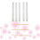 8 Pièces Bâtonnet Bois Nail Art Flacon 10
