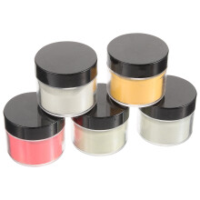 5 Pièces Poudre Pour Fard À Joues, Décoration Ongles, Bougies,