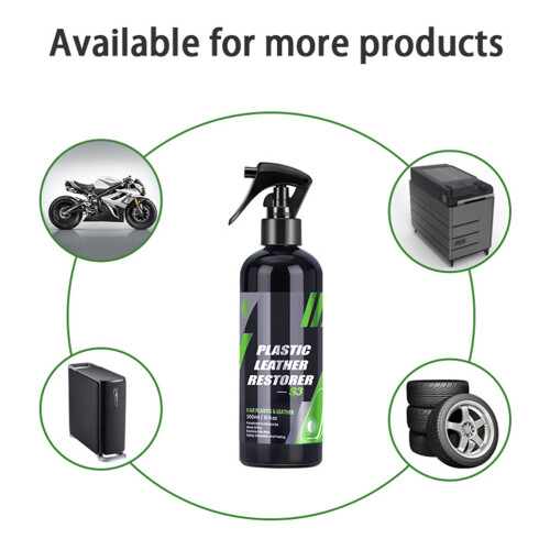 2pcs plastic renovation agent for car care and maintenance 2