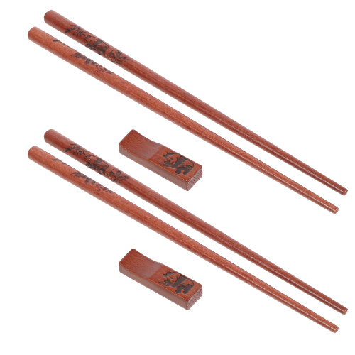 4 Set Bacchette Cinesi Panda Con In