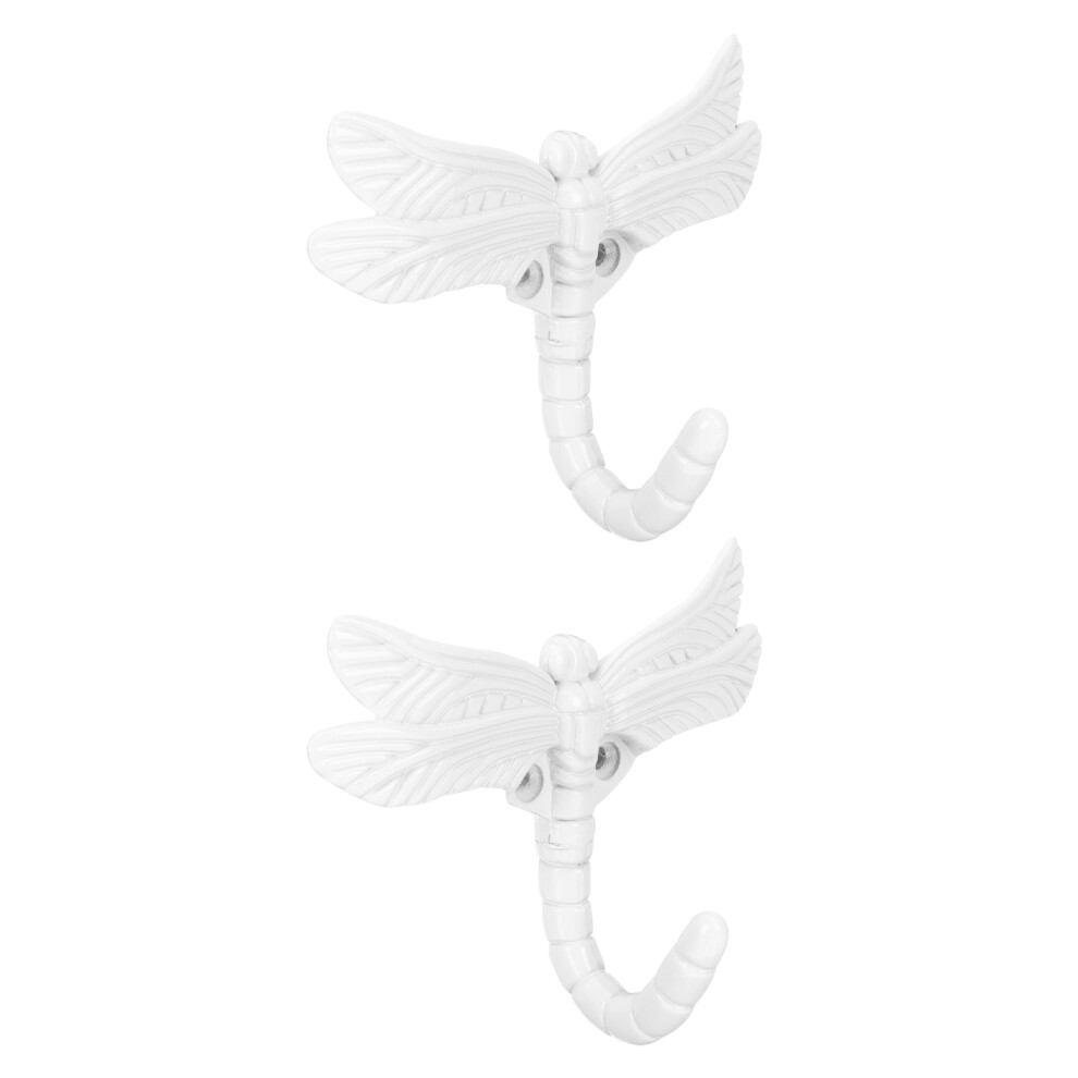 4 Sztuki Haczyki ŚCienne Do PłAszczy: Metalowe Z ŚRubą-image