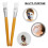 Spazzola Per Maschera In Legno, Applicatore 2 Pezzi 8