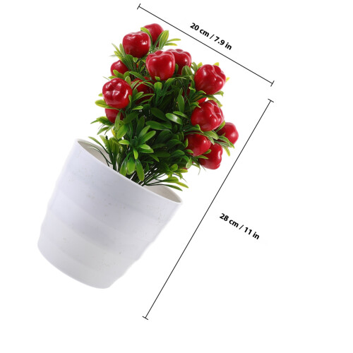 In Vaso Artificiale Albero Per Arredamento Casa 1