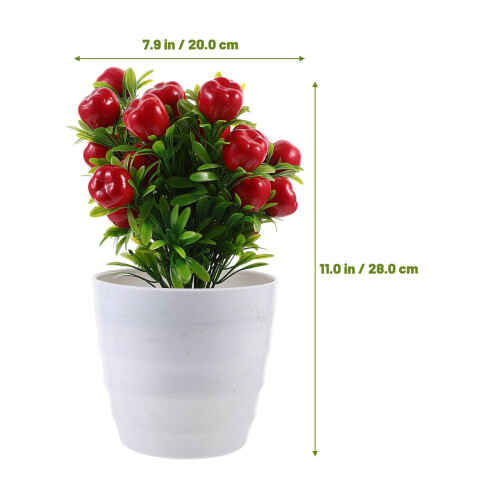 In Vaso Artificiale Albero Per Arredamento Casa 2